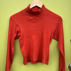 Big Bud Press - Essential Turtleneck in Paprika!